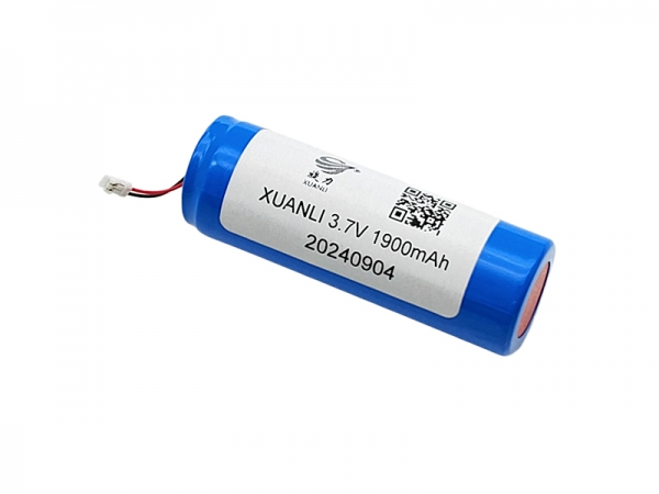 3.7V 1900mAh 18500 cylindrical lithium battery | 18500 lithium battery