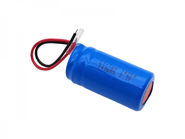  3.7V 240mAh 14250 特種鋰電池