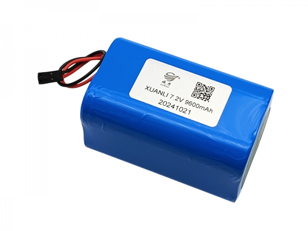 7.2V 9600mAh cylindrical lithium battery | 21700 lithium battery